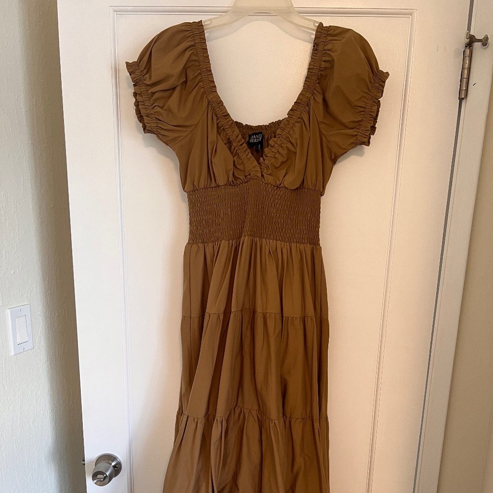 Puff sleeve cottagecore dress